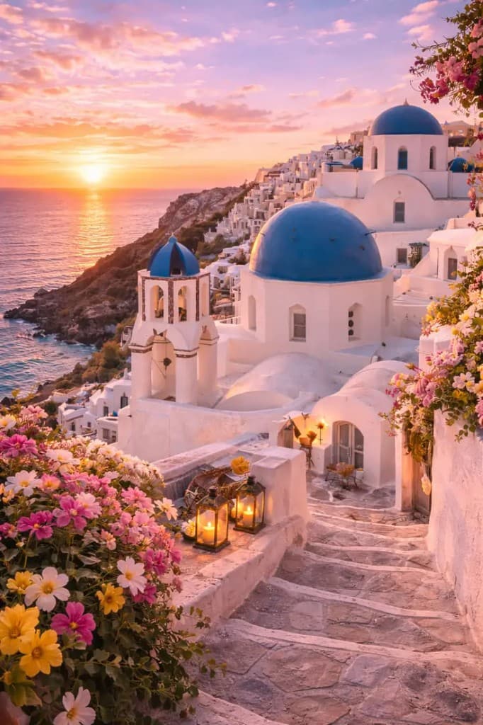 Santorini Sunset Retreat